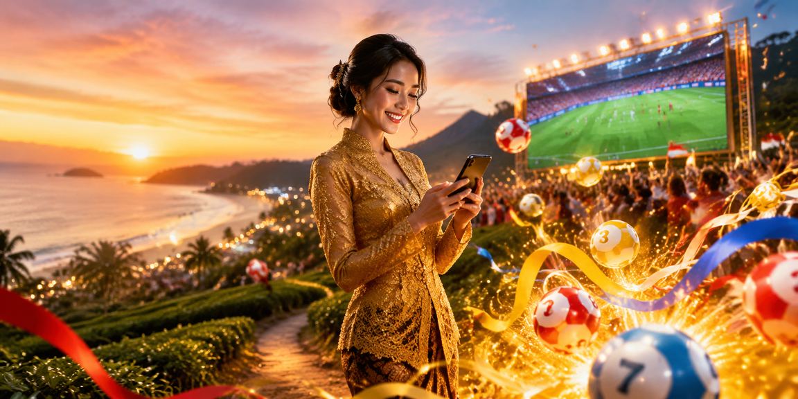 Wanita berbaju kebaya melihat keputusan pertaruhan bola sepak di Pulau Pinang