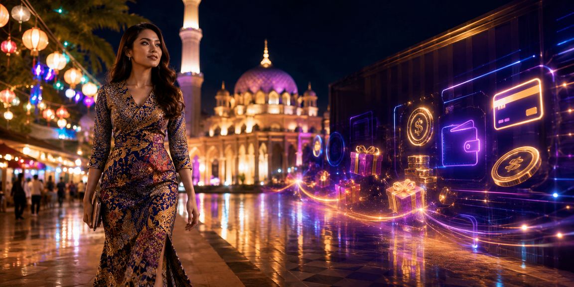 Suasana tenang bermain dengan gaya batik Putrajaya yang melambangkan keseimbangan dan kawalan diri